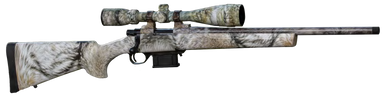Howa Mini Action Full Camo Gamepro Yote Rifle 223 Rem. 20 in. Yote RH Package