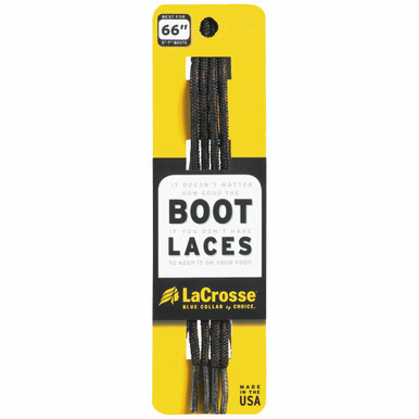 LaCrosse Boot Laces Black/Brown 76 in.