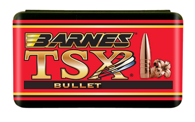 Barnes Bullets 30246 TSX Hunting 6.5Creedmoor 130gr Flat Base 50/Box