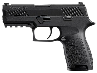 Sig Sauer P320 *MA Compliant Compact, 9mm Luger, 3.9in. Barrel, 10rd, MA Compliant - Black (320C9BSSMSMA)