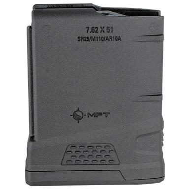 MFT EXD Polymer Magazine 7.62x51 10rd. Black