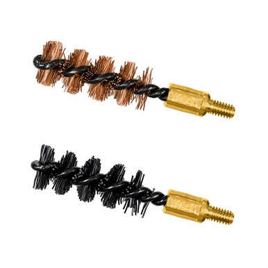 Otis FG541NB Bore Brush Set  410 Gauge Shotgun Firearm 8-32" Thread 2" Long Bronze/Nylon Bristles 2 Per Pkg