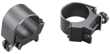 Weaver Mounts 49121 Detachable Top Mount Rings  Matte Black 30mm Medium