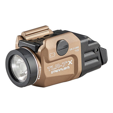 Streamlight TLR-7 X 500LM FDE Multi-Fuel Rail-Mounted Tactical Light