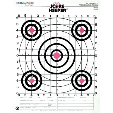 Champ Target 100yd Rifle Sight In (12)