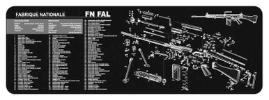 TekMat TEKR36FNFAL FN-FAL Cleaning Mat FN-FAL Parts Diagram 12" x36"