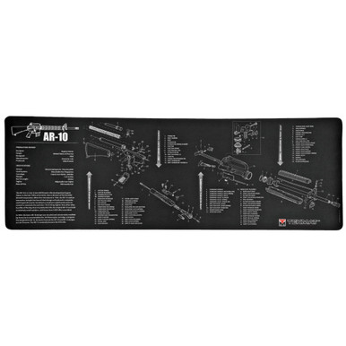 TekMat TEKR36AR10 AR-10 Cleaning Mat AR-10 Parts Diagram 12" x 36"