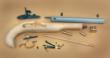 Traditions Kentucky Pistol Kit Hardwood .50 cal.