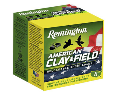 Remington American Clay & Field 20 Gauge 7.5 Shot 7/8 Ounce 250 Rounds