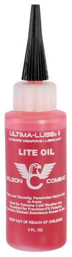 Wilson Combat 6212 Ultima-Lube II Lite Oil Against Wear 2 oz Squeeze Bottle