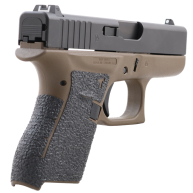 Talon Grips 108R Adhesive Grip  Textured Black Rubber for Glock 42
