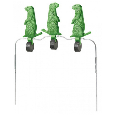 Champion Targets 44806 Duraseal Spinner Target, Triple 5.5 Radiation Green Varmint