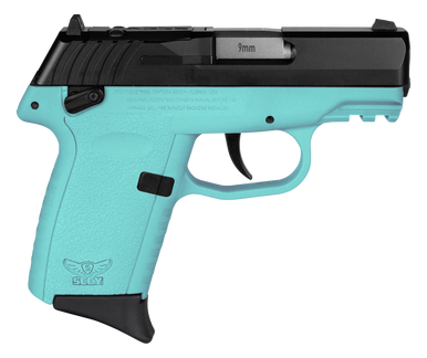 SCCY Industries CPX1CBSBRDRG3 CPX-1 Gen3 RDR 9mm Luger 10+1 3.10" SCCY Blue Polymer w/Picatinny Rail Serrated Black Nitride SS Slide SCCY Blue Polymer Grip
