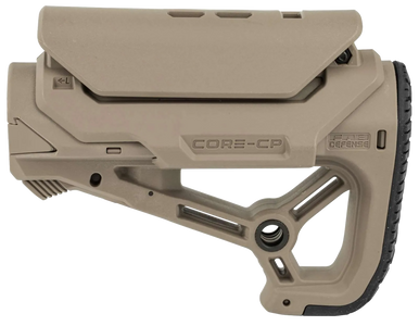 FAB Defense FXGLCORESCPT GL-CORE S CP-CQB Optimized Combat Stock  Flat Dark Earth