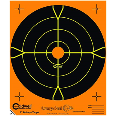 Orange Peel 5.5 in bulls-eye: 50 sheets