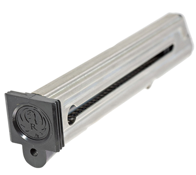 Ruger 90231 Mark III IV 10rd 22 LR E-Nickel Steel Magazine Silver