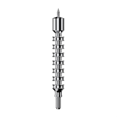 Real Avid AVBMJAG9MM Bore-Max Speed Jag 9mm/380 Cal Pistol Firearm Nickel-Plated Includes 25 Speed Patches