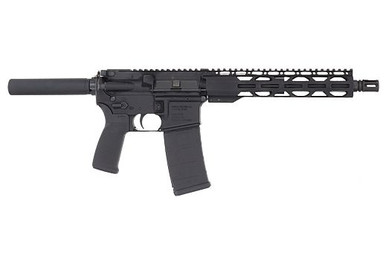 Radical Firearms RF Forged AR Pistol- Black | 300 Blackout | 10.5" Barrel | M-Lok Thin Rail | A2 Flash Hider | Pistol Tube