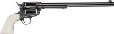 Pietta 1873 GWII Buntline Revolver 45 LC 12 in. Care hardened Blue Ultra Ivory Grip