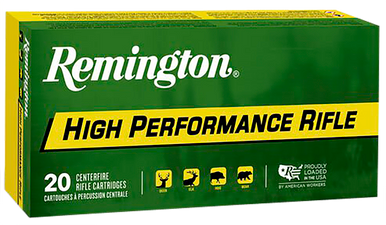 Remington High Performance Rifle Ammo 22-250 Rem. 55 gr. PSP 20 rd.