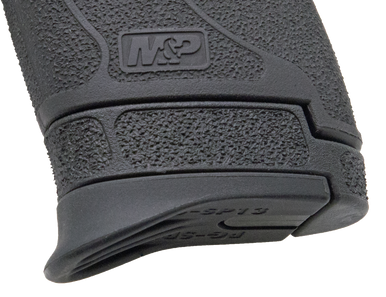 Pearce Grip PGSP13 Grip Extension  Black Textured Polymer, Fits 13rd/15rd Mags for S&W Equalizer & M&P Shield Plus