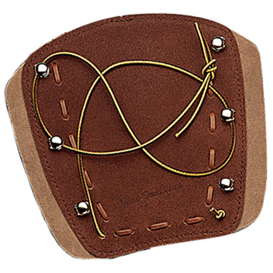 Neet T-AGL-6 Armguard Lace On Brown Suede