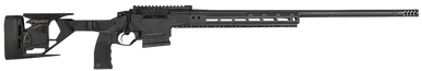 Seekins Precision 0011710137BLK Havak HIT Pro Full Size 6mm Creedmoor 3+1 24" Black Threaded Barrel, Picatinny Rail Steel Receiver, Black Adjustable Folding Aluminum Chassis, AR-Style Vertical Grip