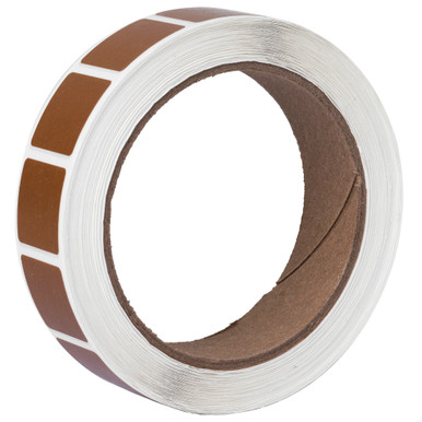Action Target PASTBR Pasters  Brown Adhesive Paper 7/8" 1000 Per Roll