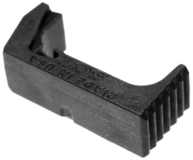 Sct Manufacturing 210190202 Sub Compact Mag Catch Compatible w/ Glock 43X Mags Black Plastic