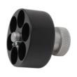 HKS 22J M Series  made of Metal with Black Finish for 22 LR Ruger SP101; S&W 34, 35, 43, 63 & K Frame Holds up to 6rds