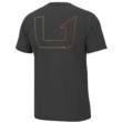 Huk Fly Line Short Sleeve Shirt Volcanic Ash M