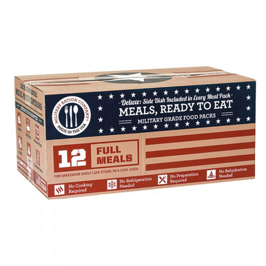 CASE OF 12 MEALS - ENTREE AND SIDE DISH