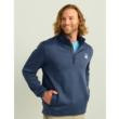 Huk Coldfront & Performance 1/4 Zip Long Sleeve Shirt Naval Academy Heather XL