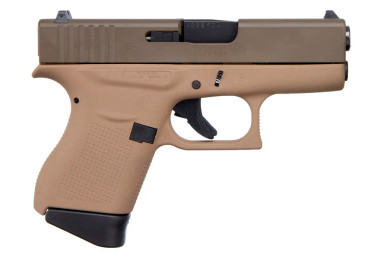 Glock 43 9mm, 3.4in. Barrel, 6rd - FDE (ACG-00858)