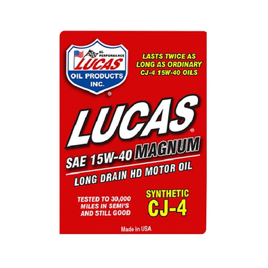 SAE 15W-40 Magnum CJ-4 Long Drain Heavy Duty Motor Oil