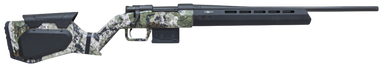 Howa HHERA308CFXK7 Hera H7 Full Size 308 Win 5+1 24" Black Carbon Fiber Threaded Barrel, Matte Blued Drilled & Tapped Receiver, XK7 Kings Camo w/Black Webbing Adjustable Synthetic Stock, Right Hand