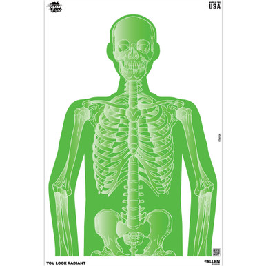 EZ-Aim 15645 Imposing Figure  Silhouette Paper Works w/Handgun/Shotgun/Airsoft Gun/BB Guns/Pellet Gun 12 x 18 Multi-Color 8 Pack