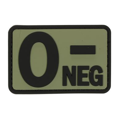 Blood Type O- Patch