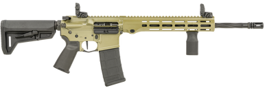 Maxim Defense MD15L AR Rifle - Bazooka Green | 5.56 NATO | 16" Spiral Fluted Barrel | Blackout Defense Trigger | Radian Charging Handle