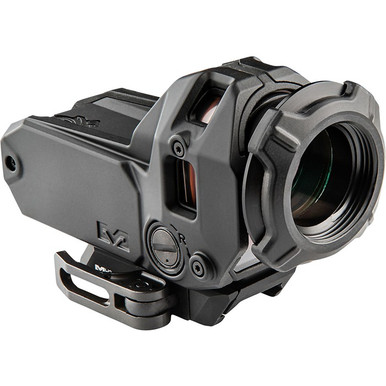 Meprolight USA 56223000 M22  Black 1 x 1.0" x 0.80" 3.5 MOA Red Bullseye/40 MOA Red Ring