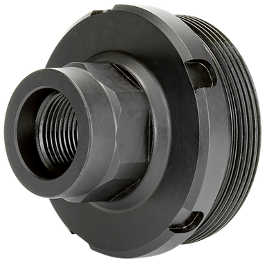 Griffin Armament DT1375X24-5/8X24  Thread Adapter 5/8"x24 17-4 Stainless Steel Nitride Black