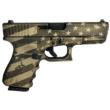Glock 19 Gen 3, 9mm, 4in. Barrel, 15rd - Bronze (PI1950203 MODDISFLAGBB)