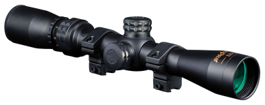 Konus 7260 KonusPro  Matte Black 2-7x32mm 1" Tube Engraved 30/30 Duplex Reticle Includes Mounting Rings