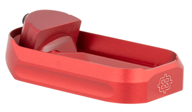 Cross Armory CRGFMWRD Flared Magwell  Compatible w/Glock Gen1-3 Red Anodized Aluminum