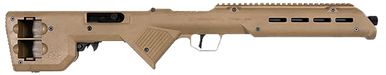 Desert Tech TRKRF2218FDE TREK-22 Rifle 22LR 18" Free Floating Steel Barrel Polymer Stock