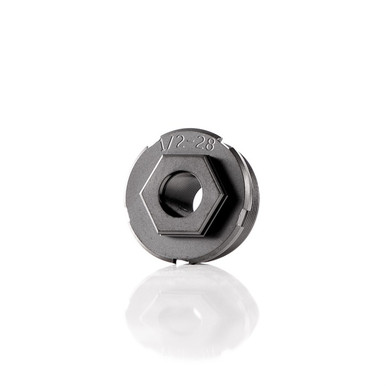 Dead Air LT301 HUB Direct Thread Mount 1/2"x28 4140 HT Alloy Steel Black