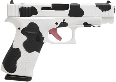 Glock 48 Gen 5 MOS, 9mm, 4.17in. Barrel, 10rd - Cow Print (PA4850204FRMOSMOO)