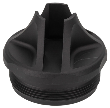 Jk Armament JK155PROEC30 155 Pro Flash Reducer End Cap 30 Cal 1.375"x24 Ti6AL4V Titanium Black