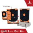 EZ-Aim 15548 Splash Reactive Trainer Kit Self-Adhesive Paper Black/Orange 14"x22" Oval