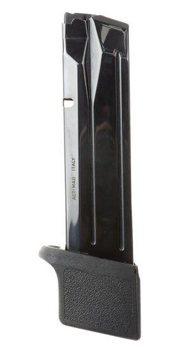 Xtech Tacitcal XTT140M&P9EXTMAG   22rd 9mm Fits M&P9 Compact Black Stainless Steel